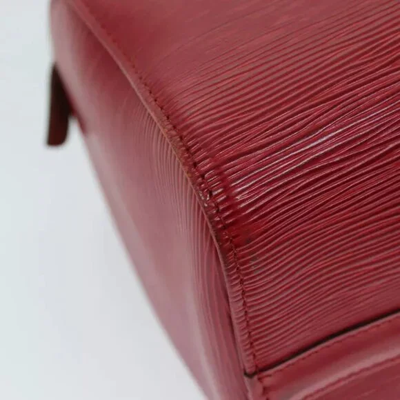LOUIS VUITTON Epi Speedy 25 Hand Bag Castilian Red M43017 LV Auth 72223 Bags